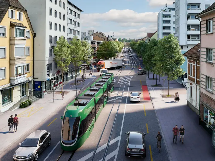 Ortsdurchfahrt Birsfelden