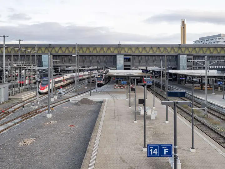 gesamtansicht sbb passerelle basel
