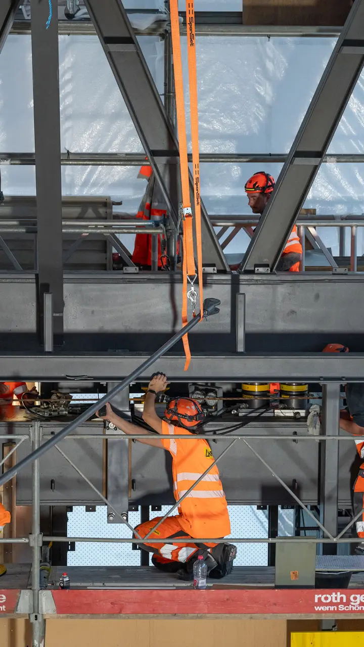 Erneuerung SBB Passerelle