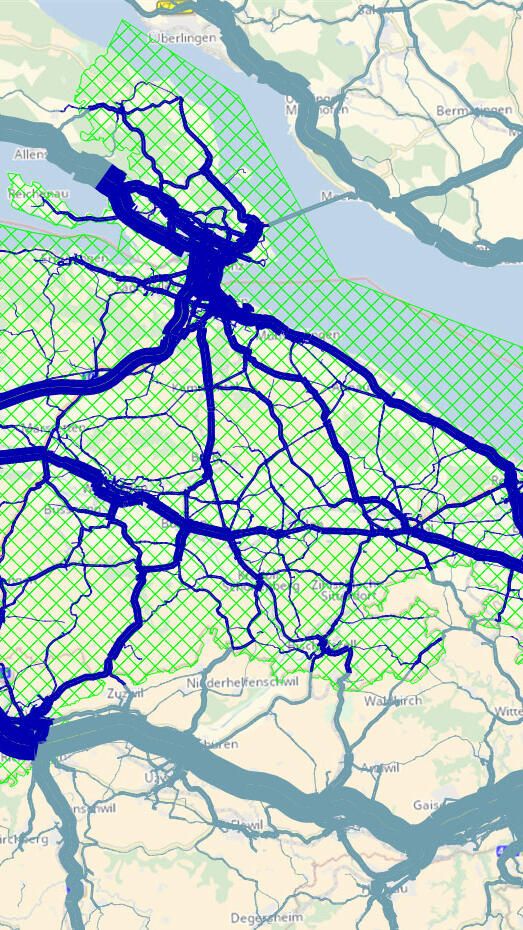 Verkehrsmodell Kanton Thurgau