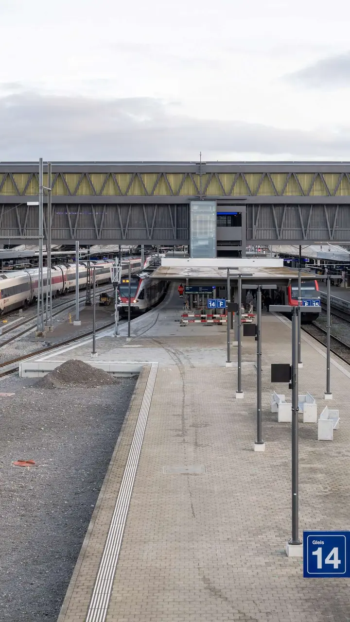 gesamtansicht sbb passerelle basel