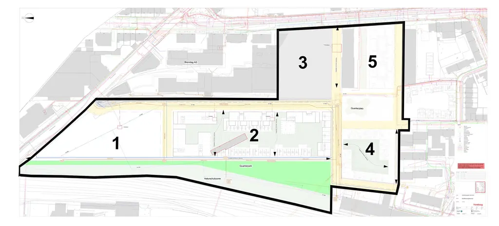 RI-Volta Nord Erschliessungskonzept