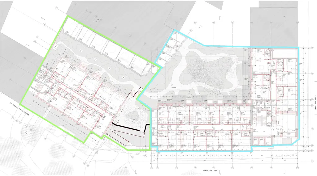 AXA Wallstrasse_Plan