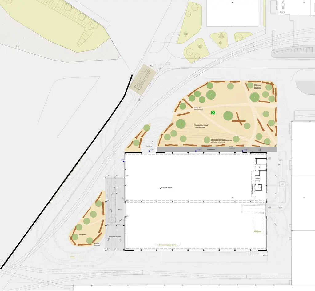 ARC-Isemeyer Halle C Situationsplan