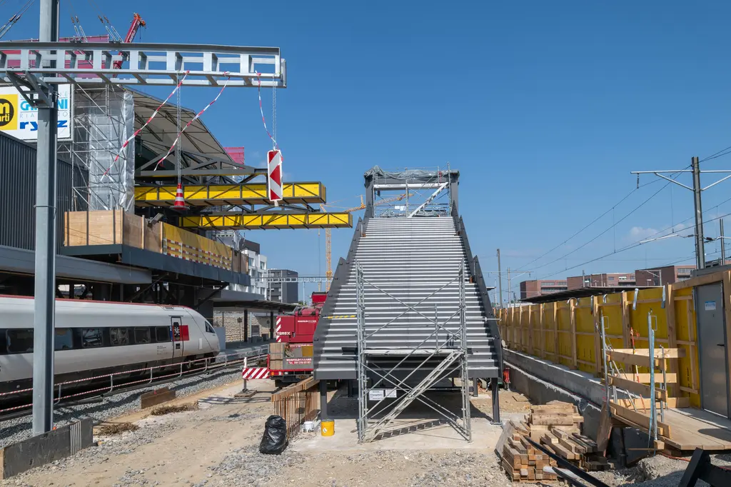 Leistungssteigerung Bahnhof SBB_Passerelle