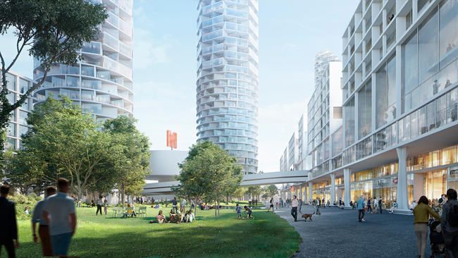 Autofreie Christoph Merian-Anlage (© Herzog & de Meuron)