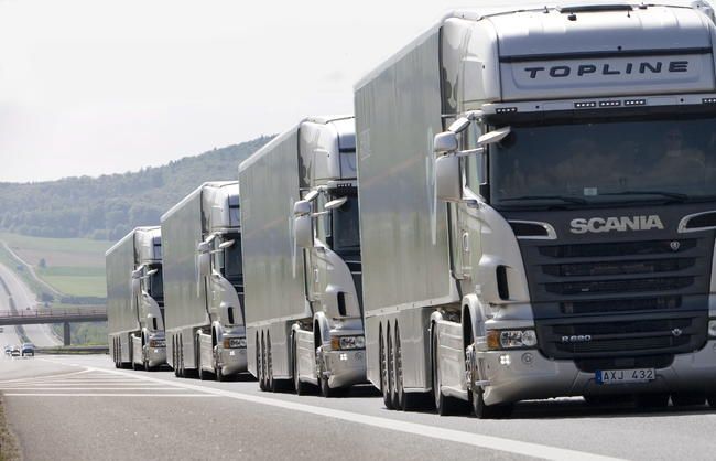 Truck Platooning Bild 01