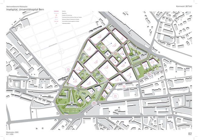 Wettbewerbe Masterplan Inselspital Bern