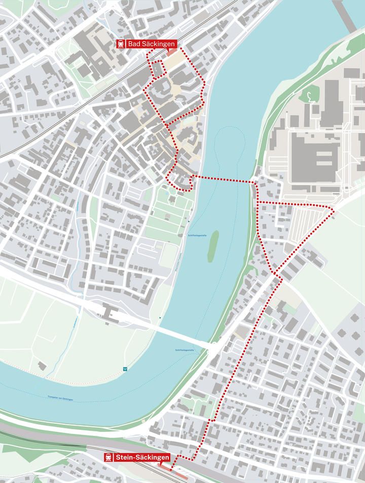 Velostrassenkonzept Bad Säckingen