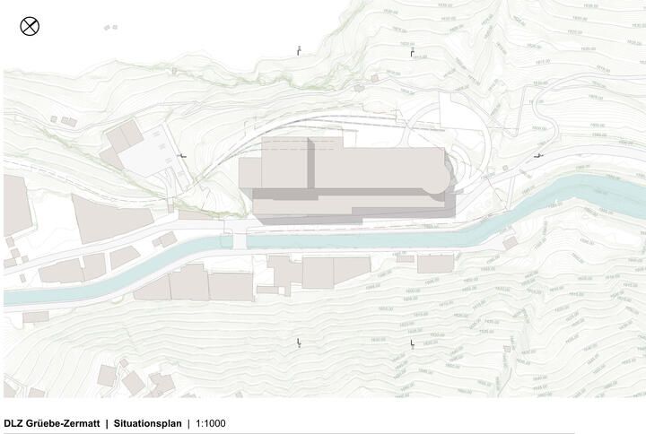 DLZ Zermatt Situationsplan