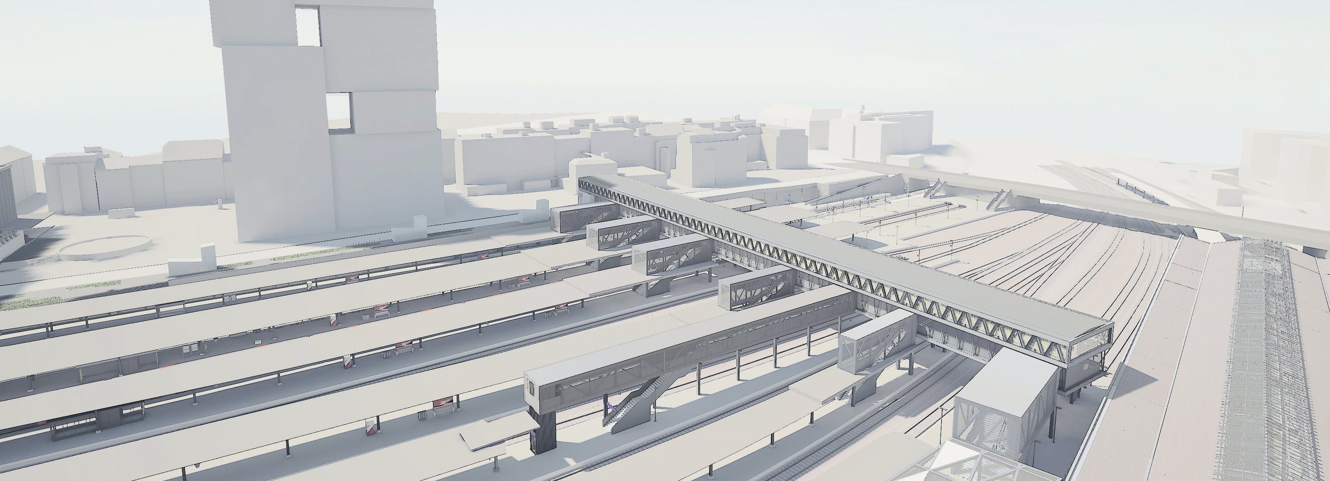 RI-Passerelle Basel SBB Visualisierung